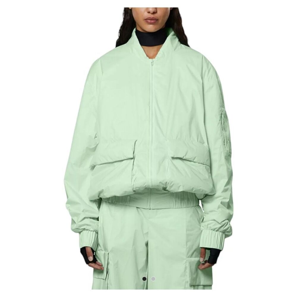 RAINS Fuse Bomber Jacket Mineral Size Small